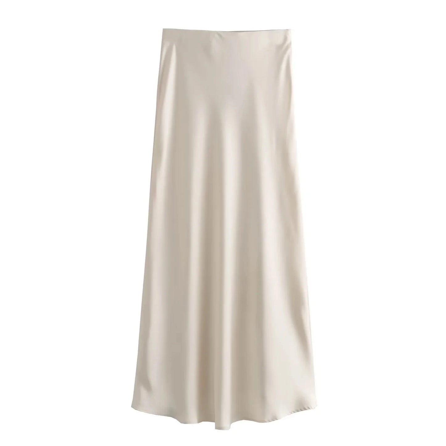 Satin Maxi Skirt