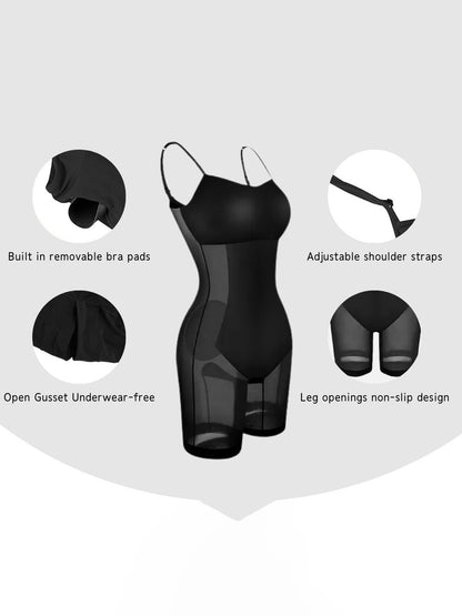 Built-In Shapewear Sleeveless Dress