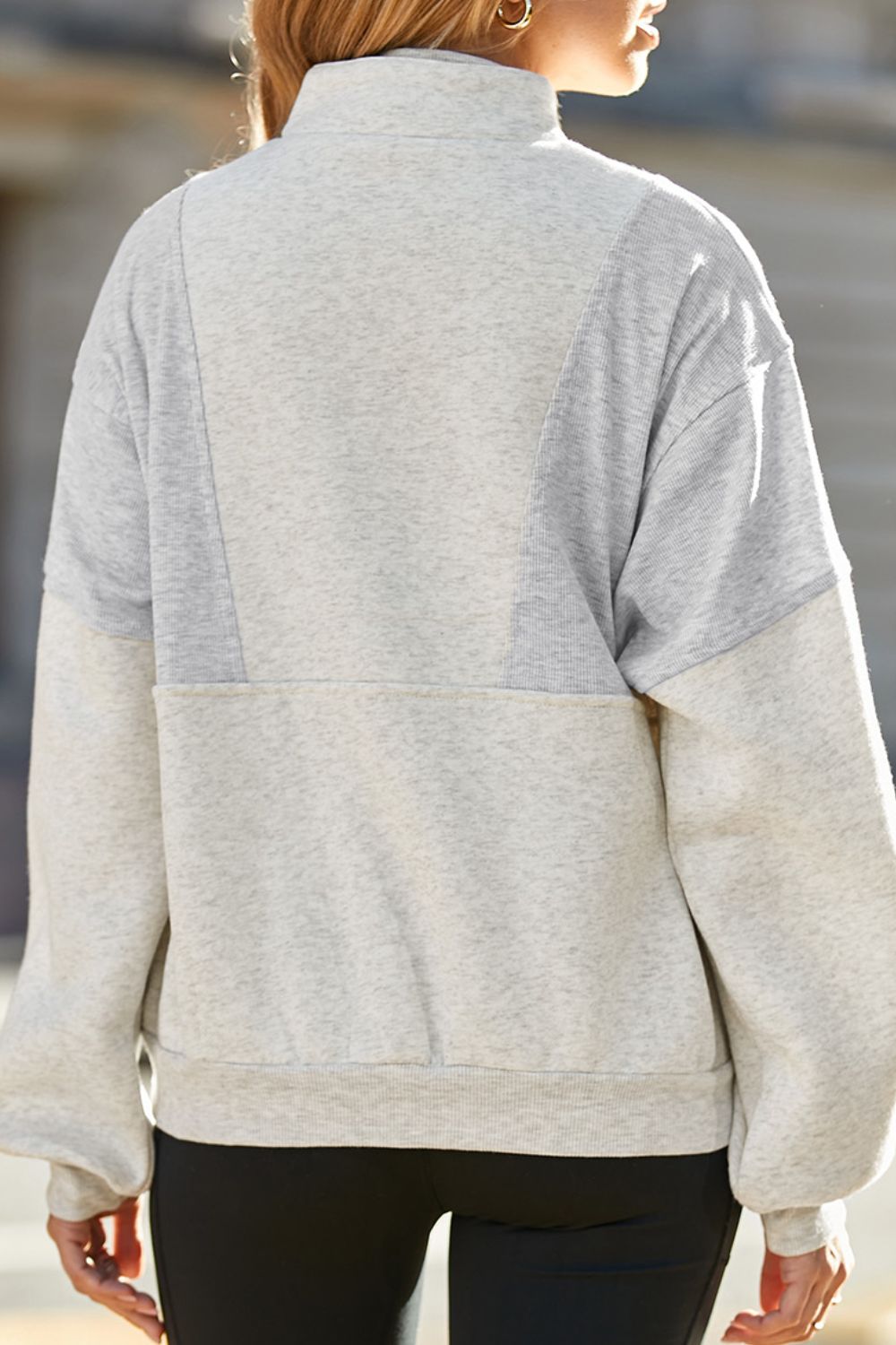 Half Zip Sweatshirt