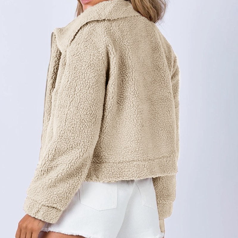 Collared Sherpa Jacket