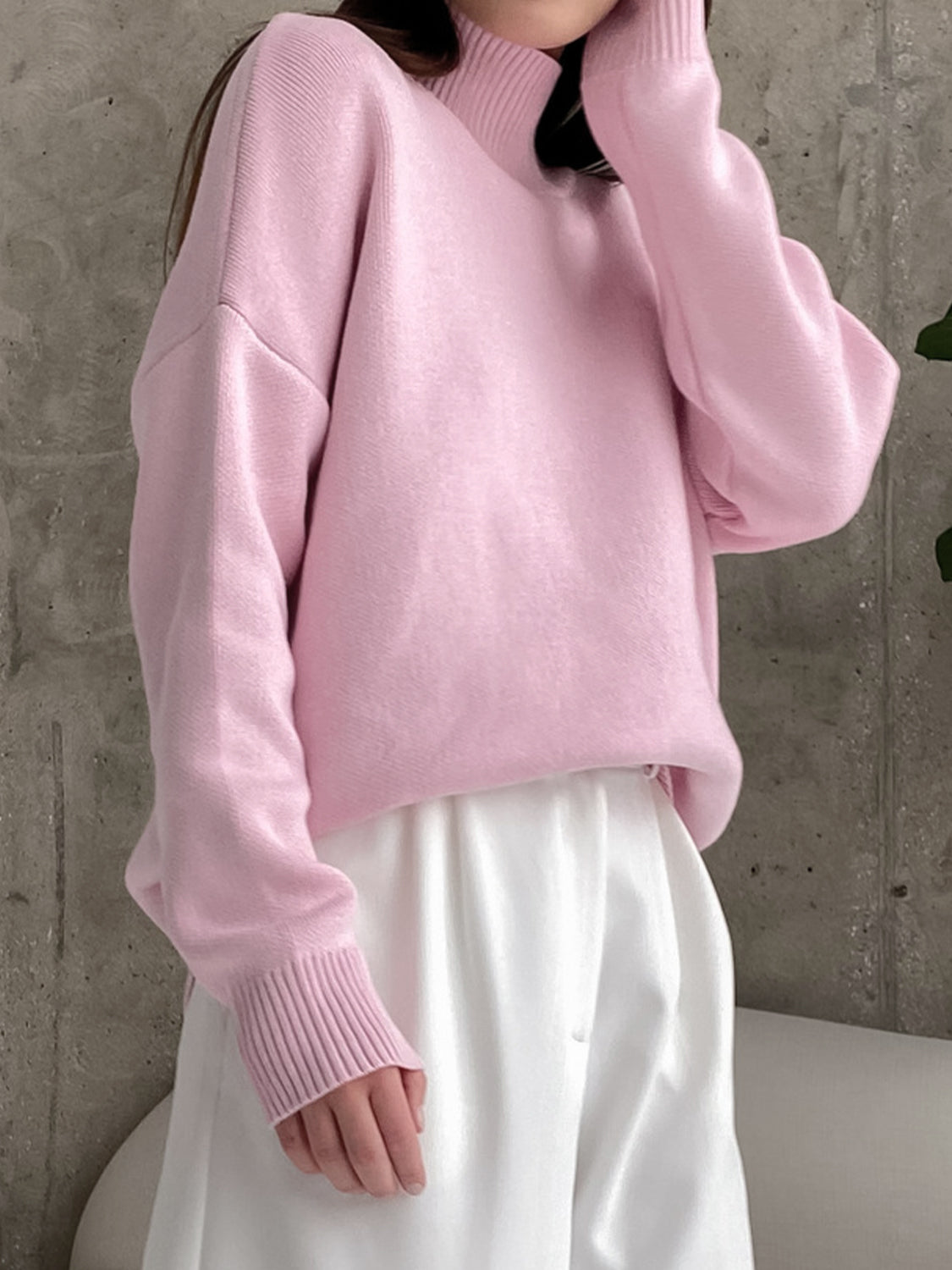 Mock Neck Sweater