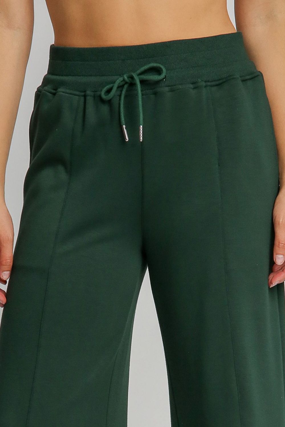 Green Wide Leg Pants