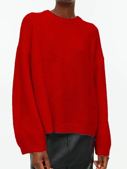 Drop Shoulder Sweater