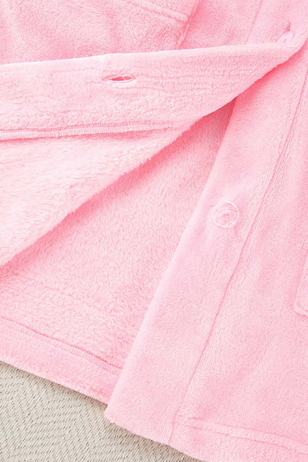 Pink Buttery-Soft V-Neck Set