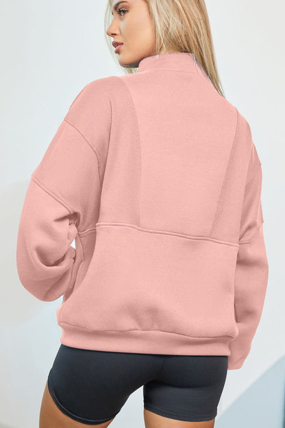 Half Zip Sweatshirt