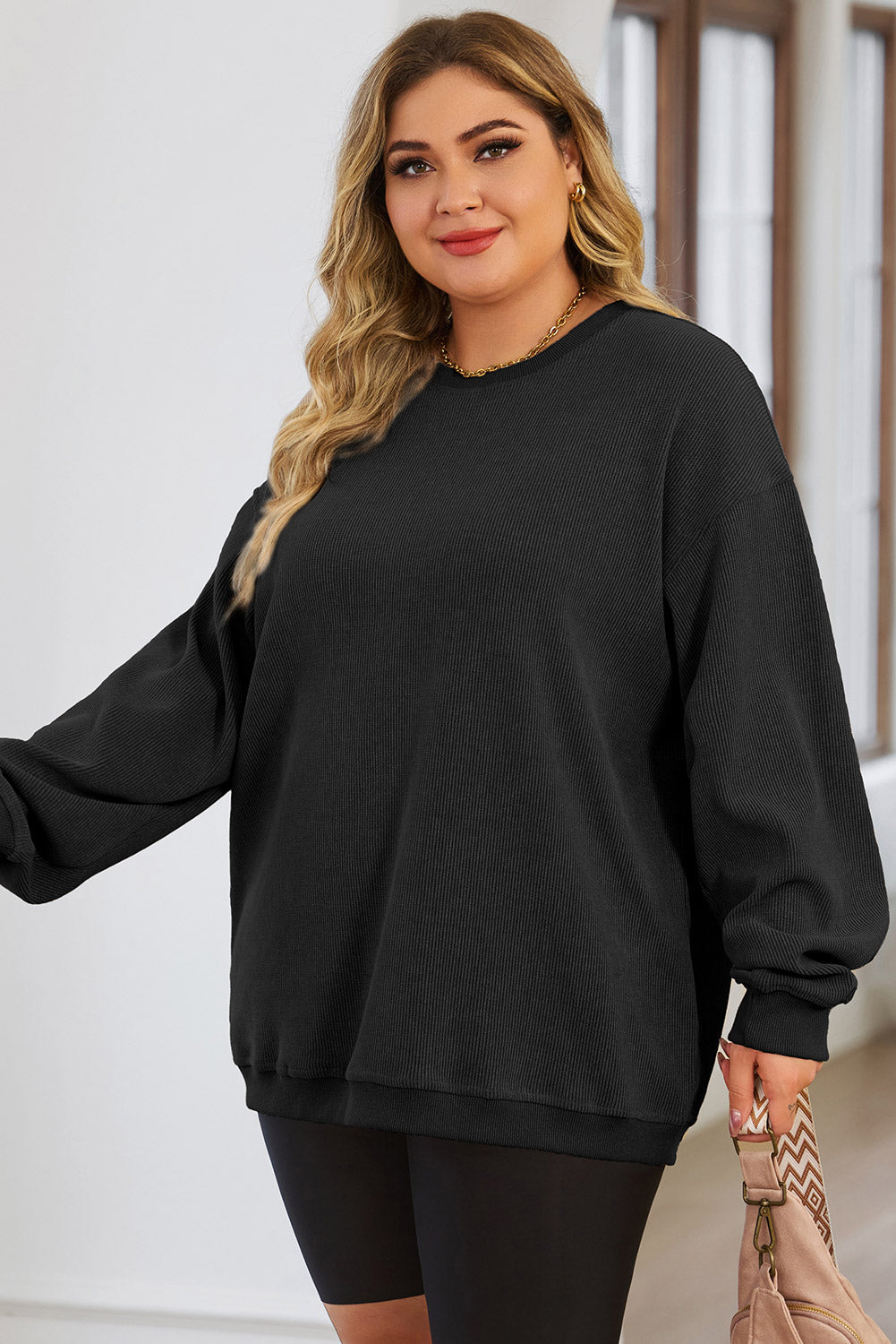 Round Neck Sweatshirt