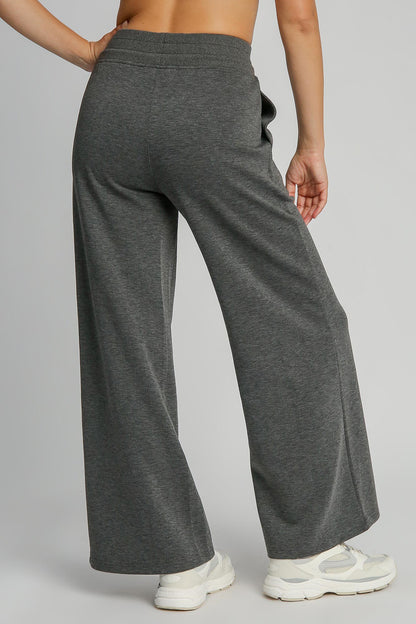 Gray Wide Leg Pants