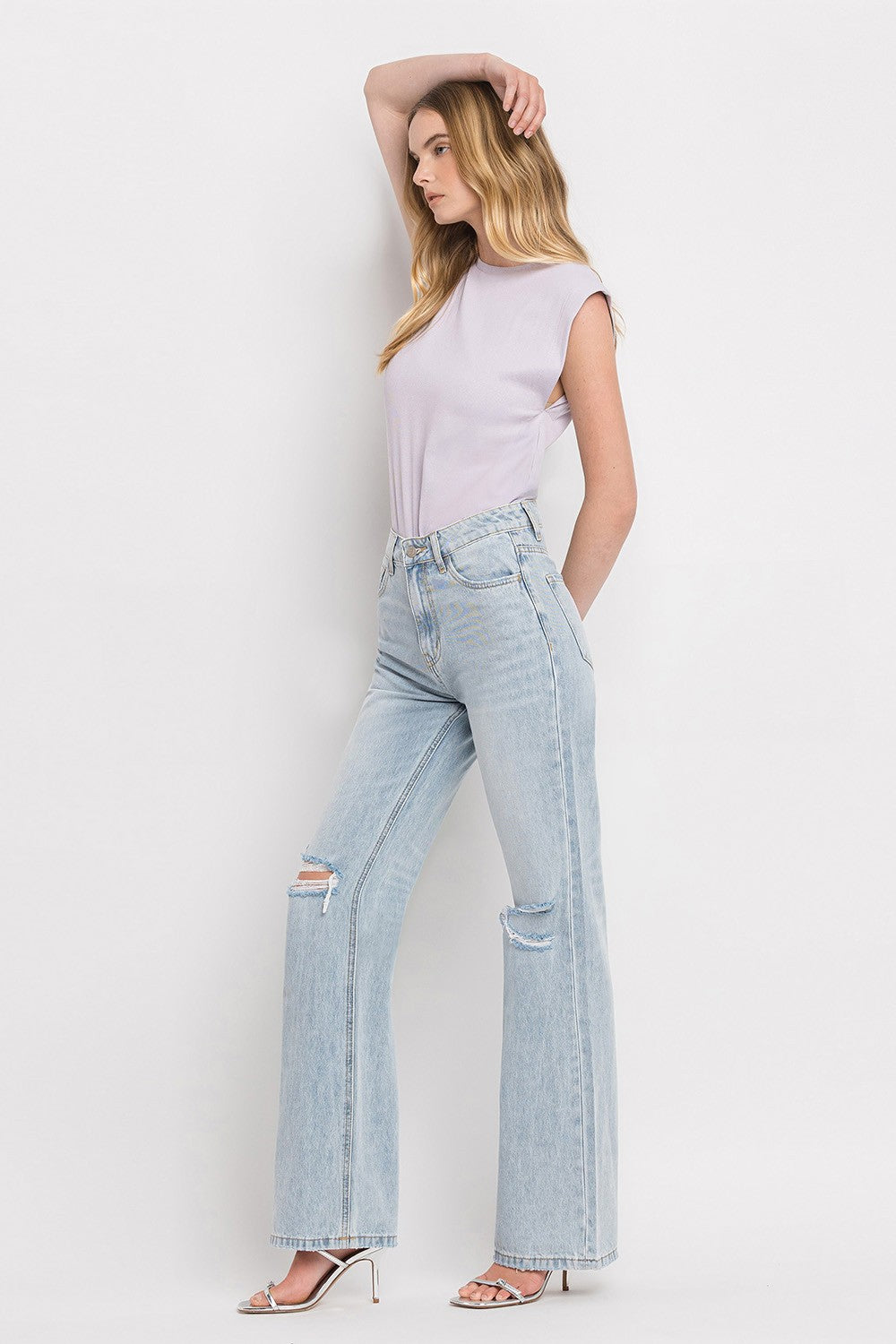 High Rise Flare Jeans