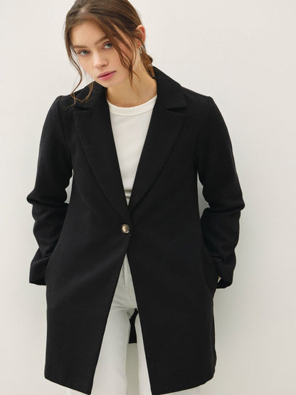 Single Button Coat