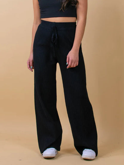 Ribbed Sweater Pants