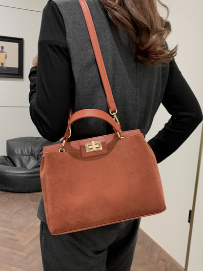 Handbag with Removable Strap