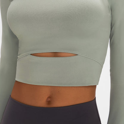 Long Sleeve Cropped Top