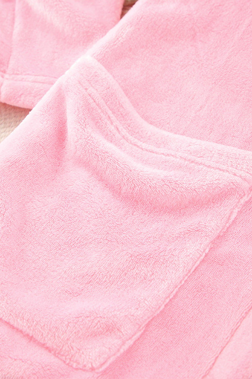 Pink Buttery-Soft V-Neck Set