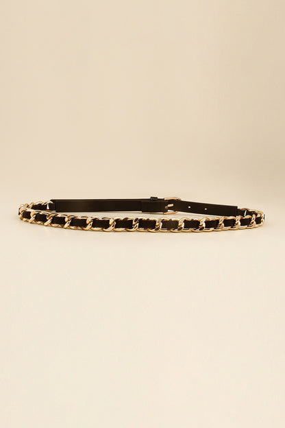 Chain Skinny Belt