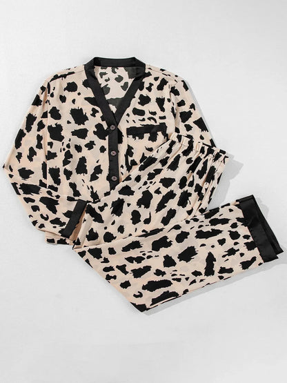 Leopard Lounge Set