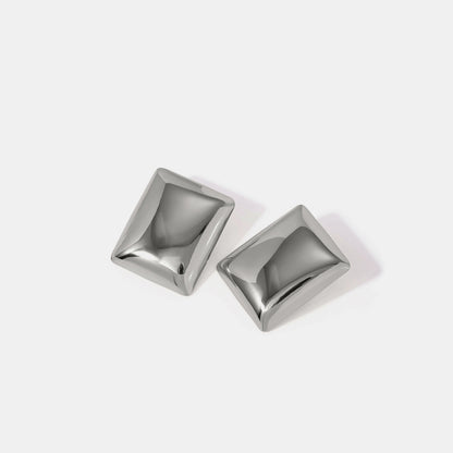 Rectangular Stud Earrings