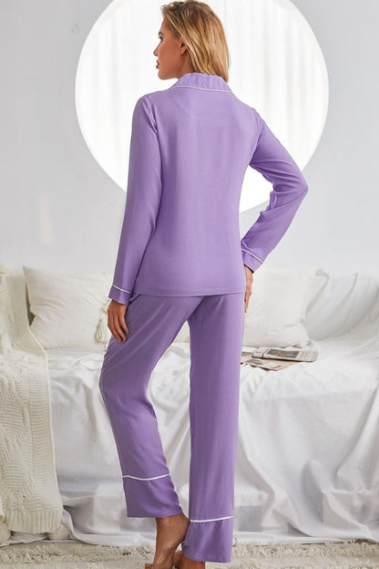 Purple Pajama Set