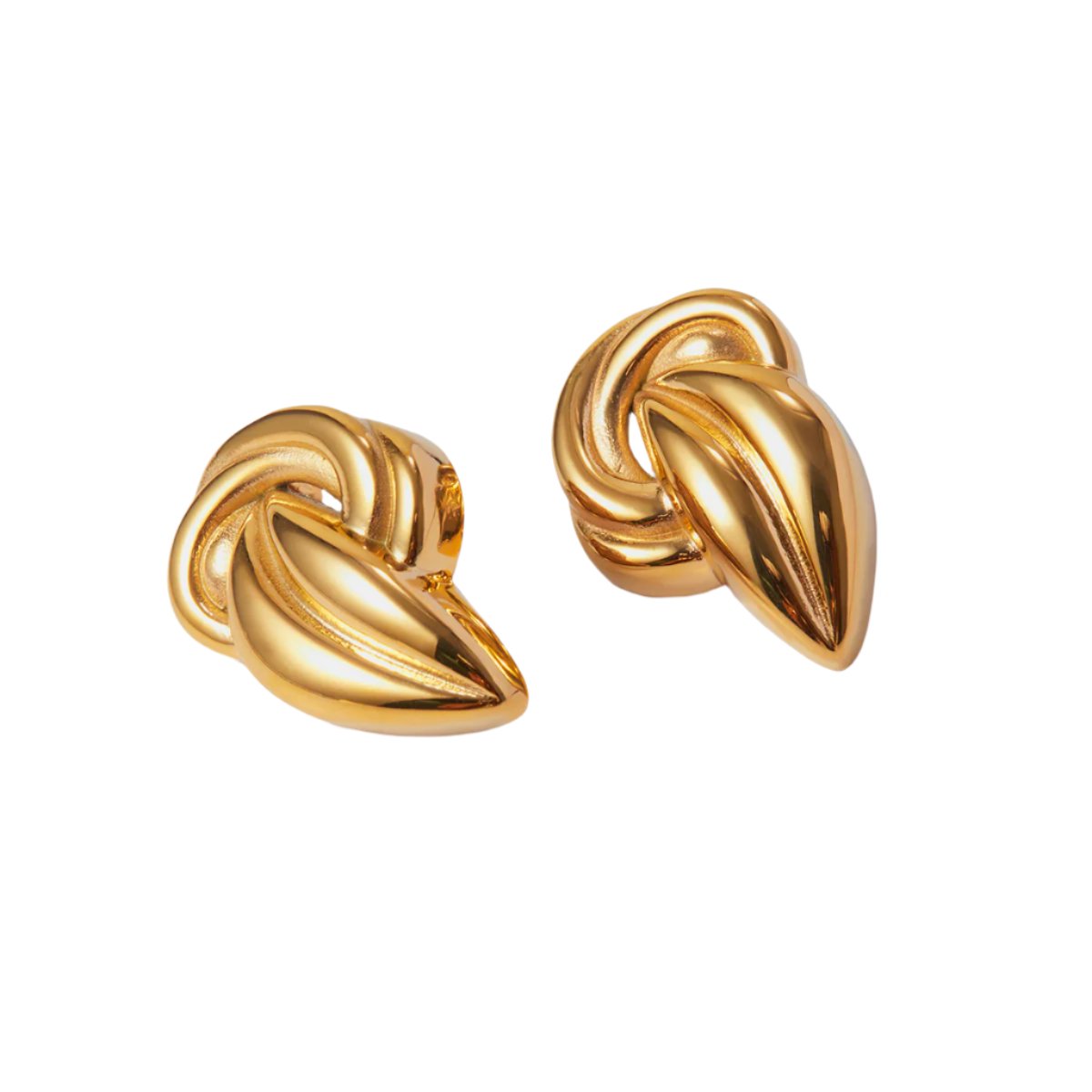 Gold Stud Earrings