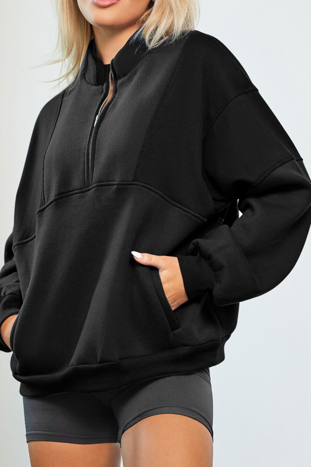 Half Zip Sweatshirt