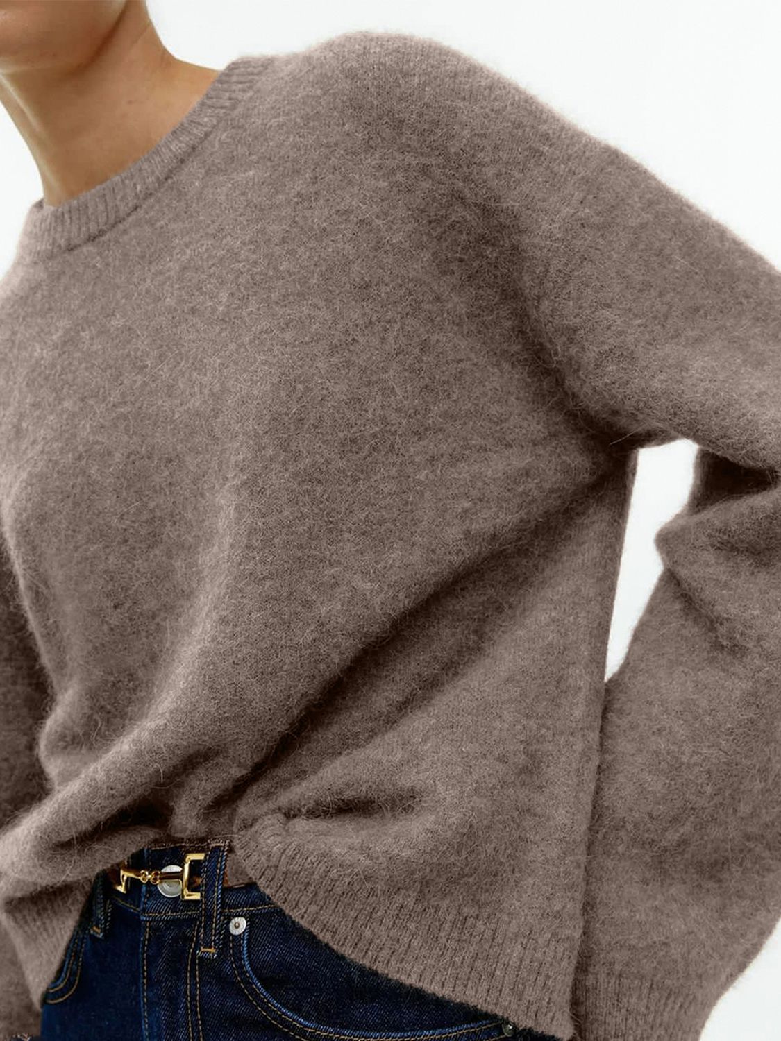 Drop Shoulder Sweater