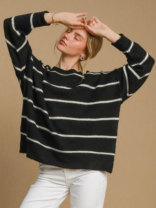 Wool Striped Sweater