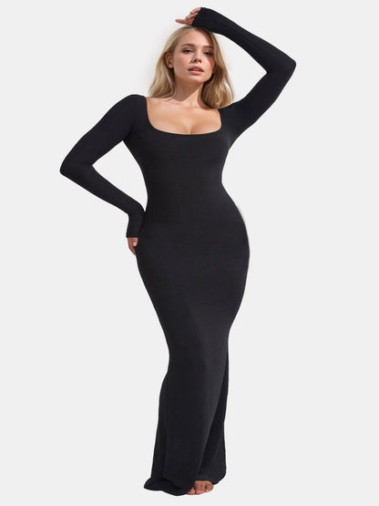 Built-In Shapewear Maxi Dress