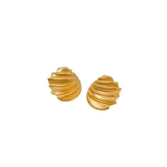 Shell Shape Stud Earrings