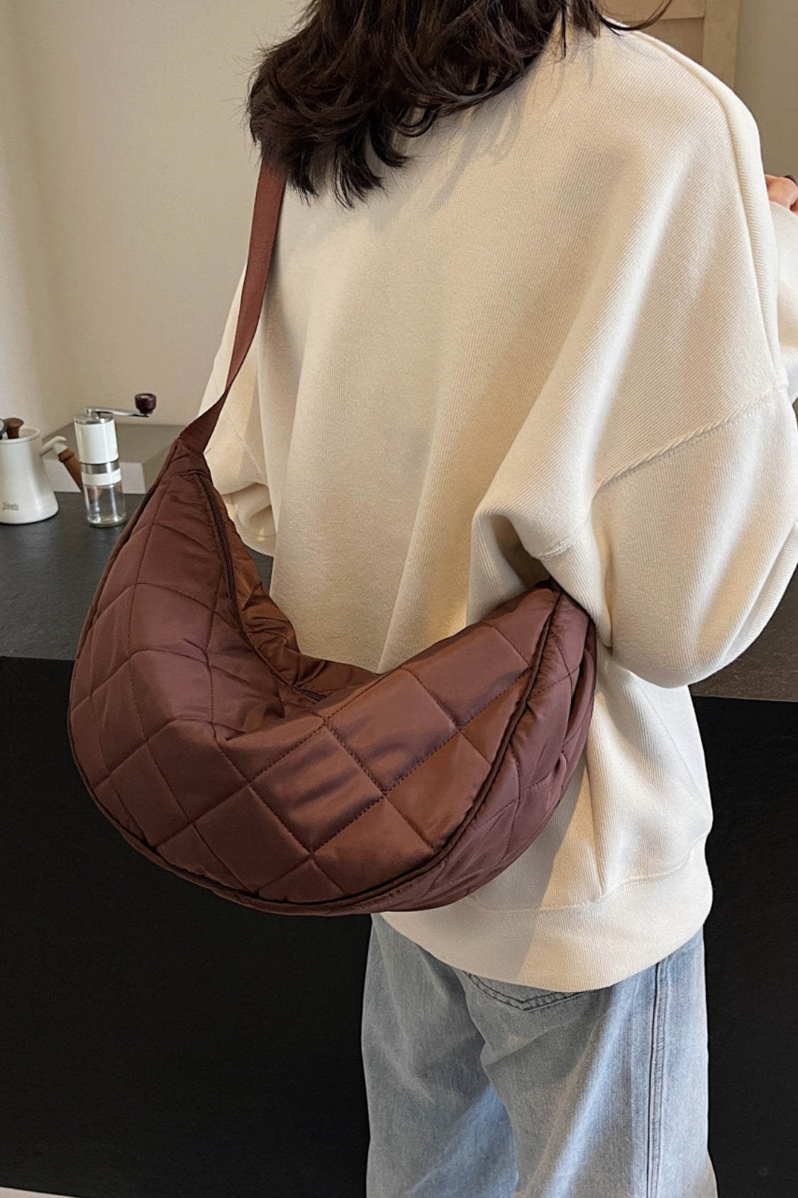 Quilted Crossbody Bag