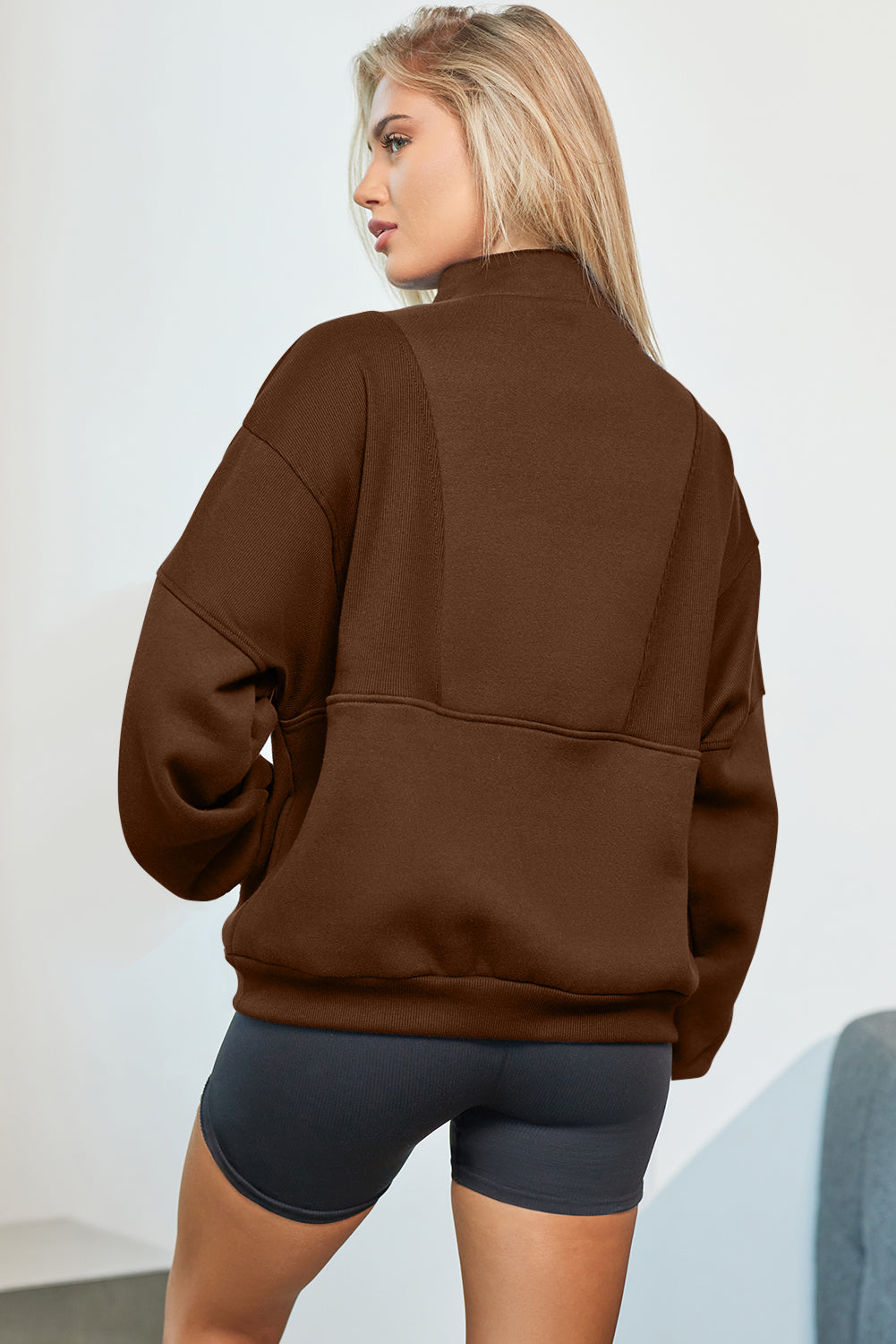 Half Zip Sweatshirt