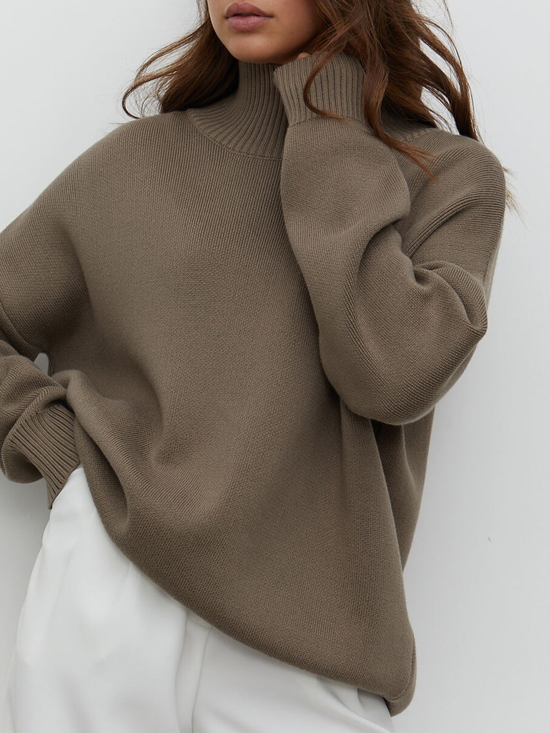 Mock Neck Sweater