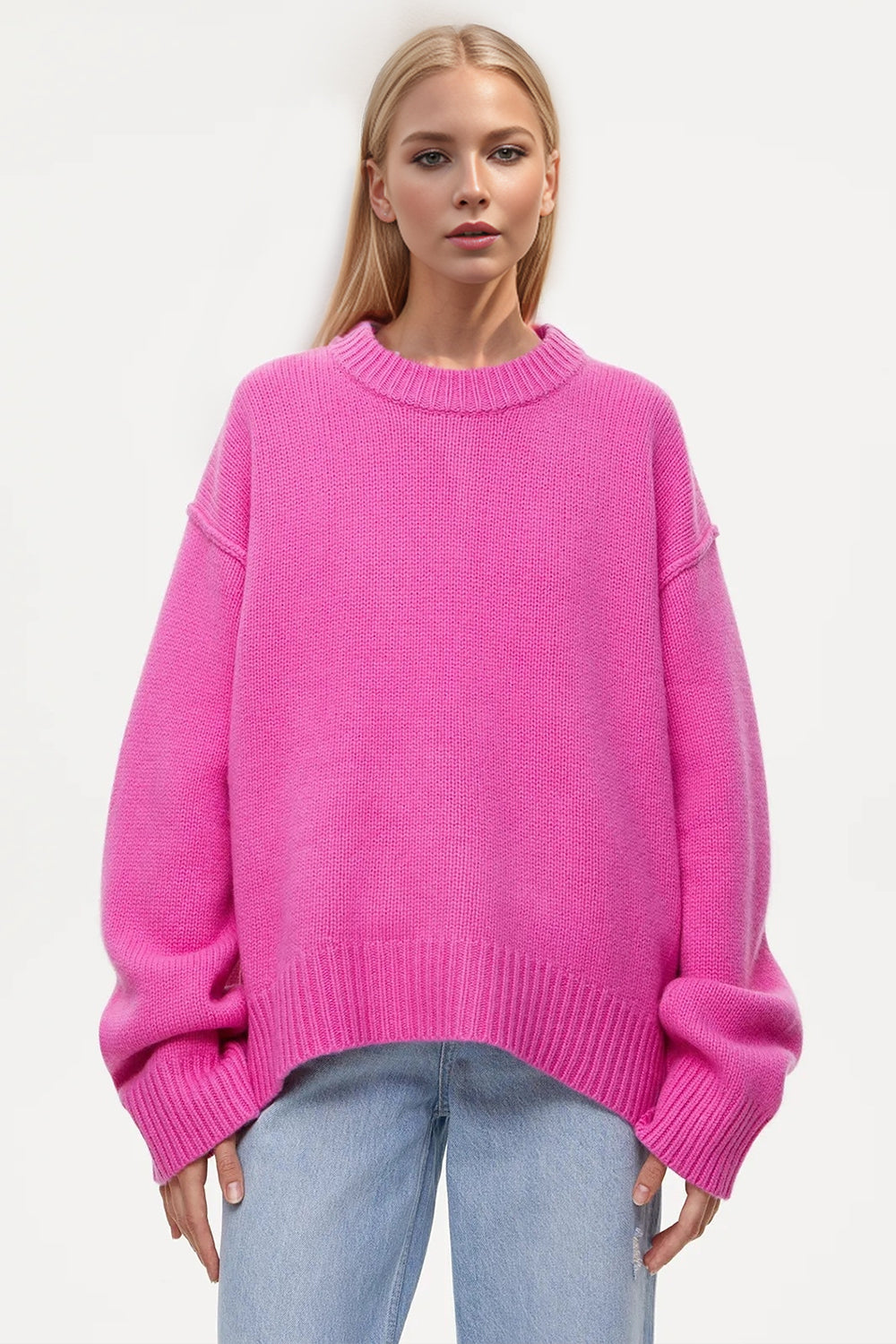 Dropped Shoulder Sweater