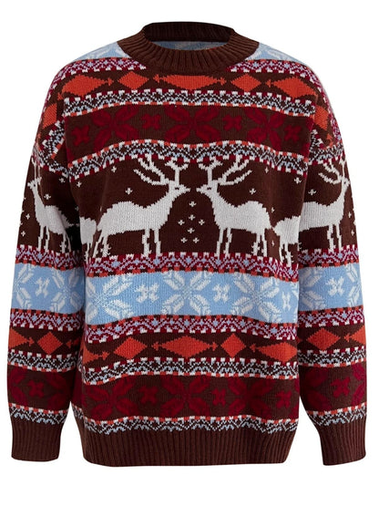 Geometric Holiday Sweater