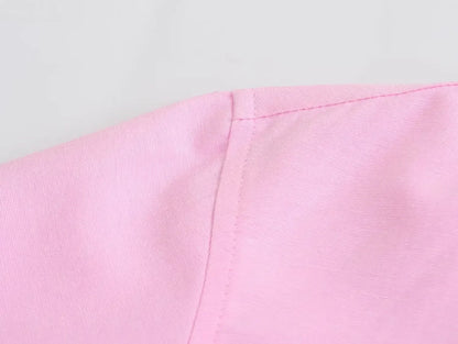 Pink Cotton Blouse