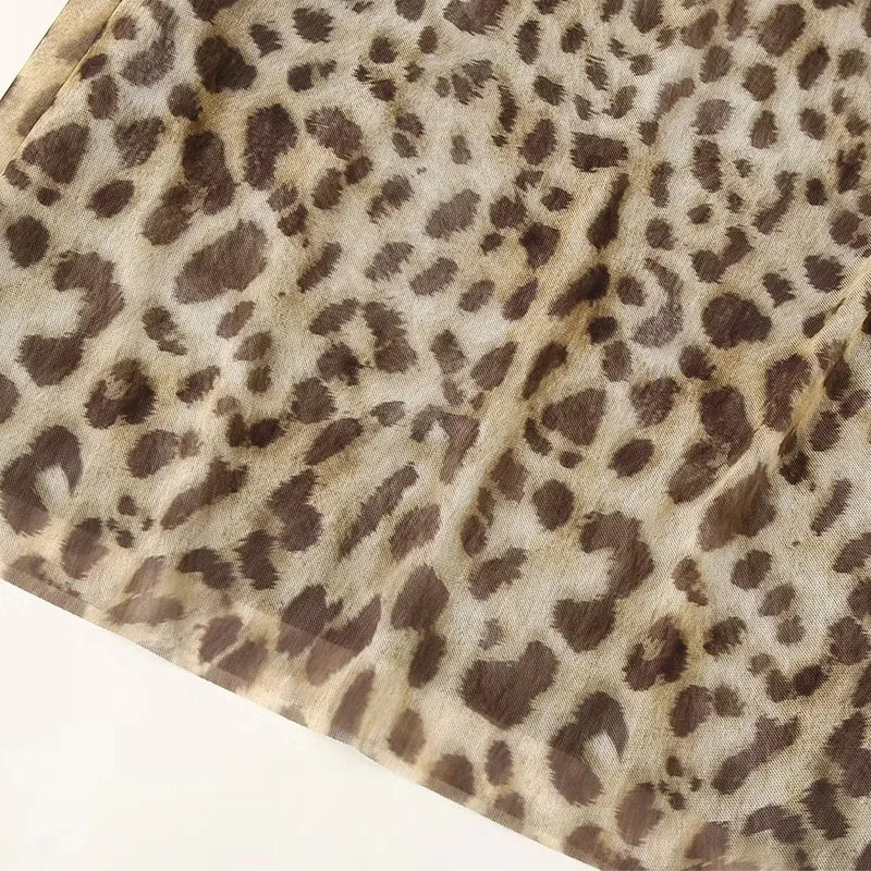 Leopard Long Skirts
