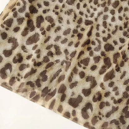 Leopard Long Skirts