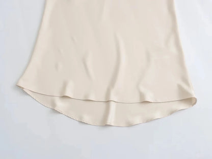 Satin Maxi Skirt