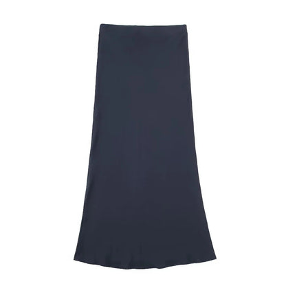 Satin Maxi Skirt