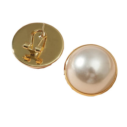 Big Pearl Earrings