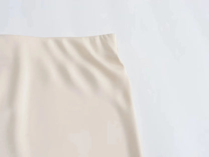 Satin Maxi Skirt