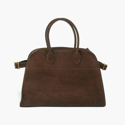 Natural Suede Handbag