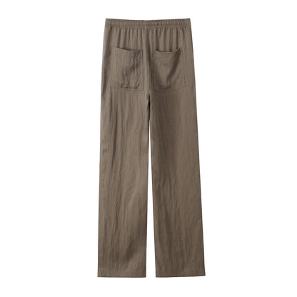 Mocha Low Pockets Pants