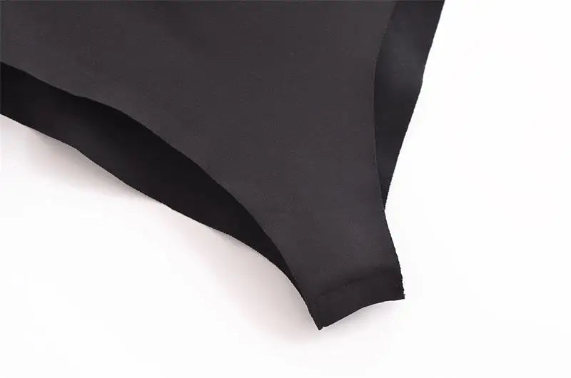 One Shoulder Boat Neck Bodysuit