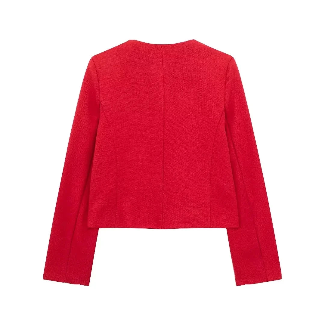 Red Solid Jacket