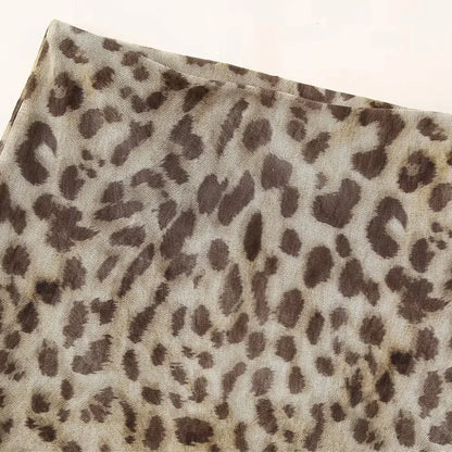 Leopard Long Skirts