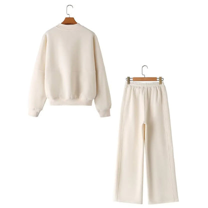 Beige Zippered Sweater