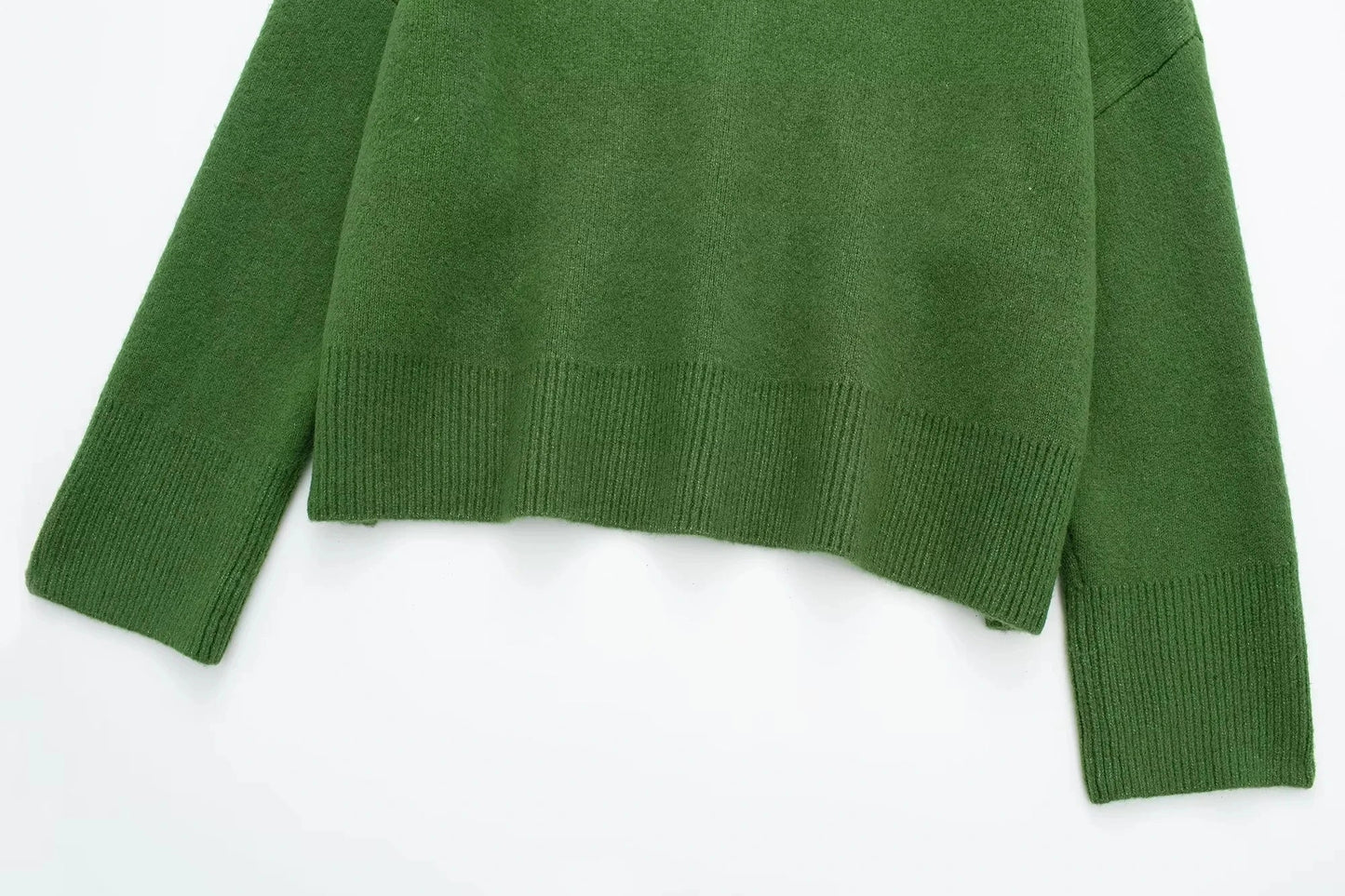 Green Pullover Top