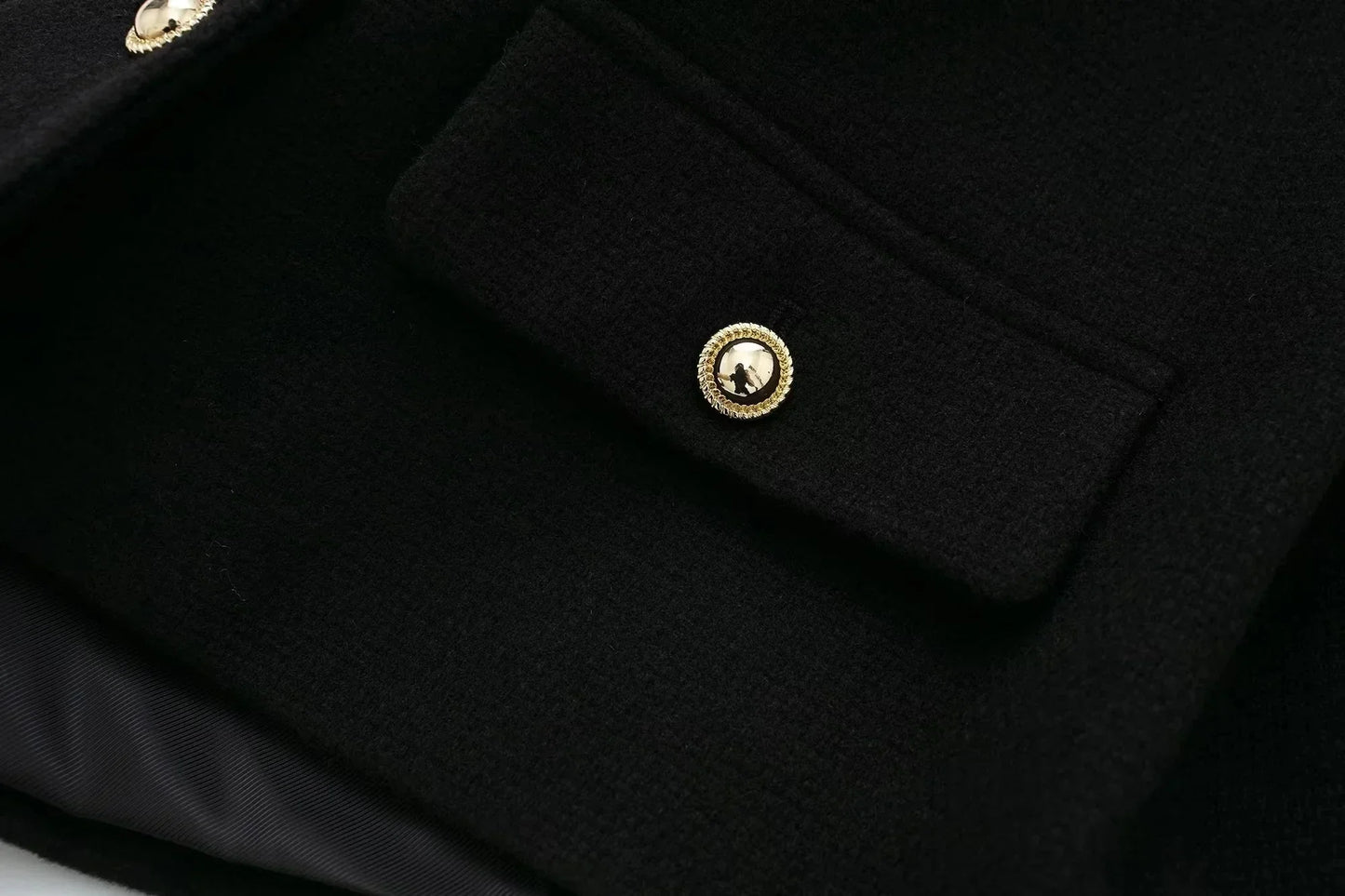 Black Solid Jacket