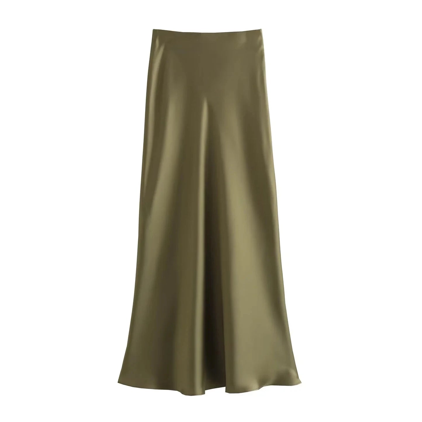 Satin Maxi Skirt