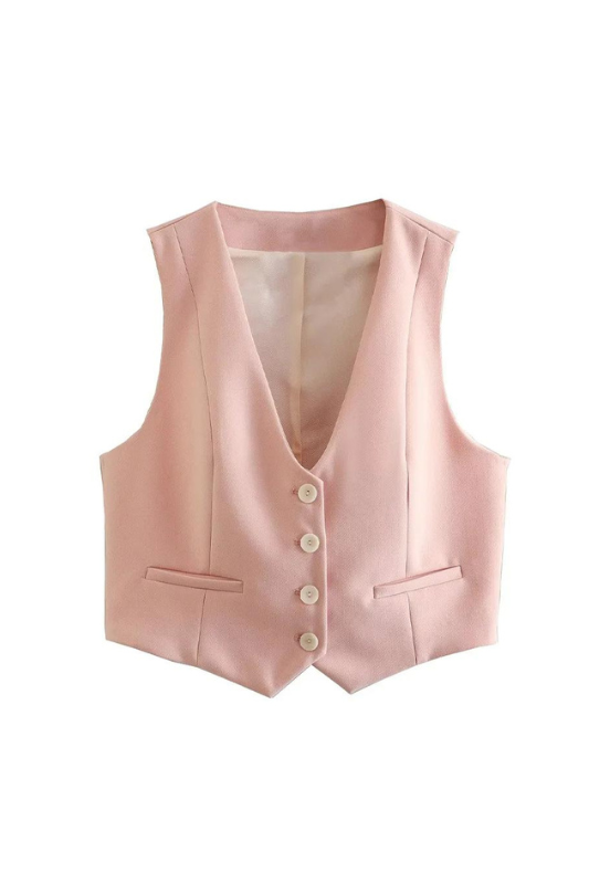 Pink Vest Tank