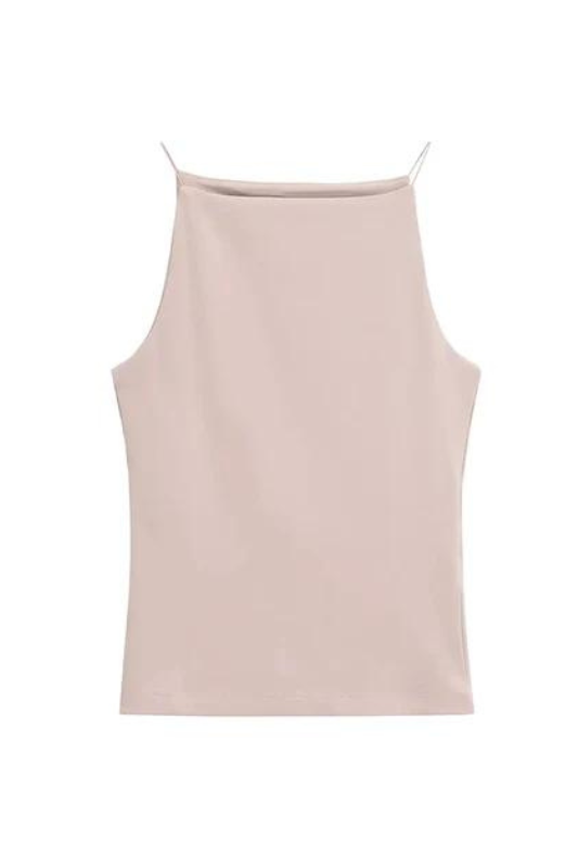 Halter Tank Thin Strap Top